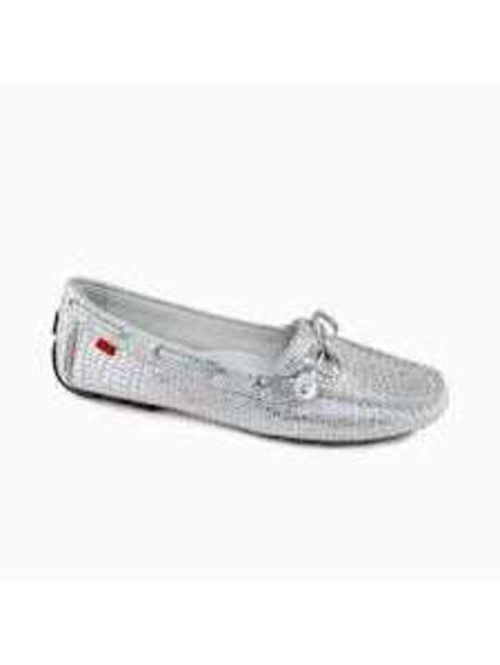 Marc Joseph New York NWOB Women's Cypress Hill Driving Loafer Silver Size 9.5